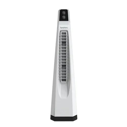 Symphony Surround Jr with Powerful 20 ft. air throw, Bladeless Turbo Throw, Enhanced Cooling & Air Quality (White)