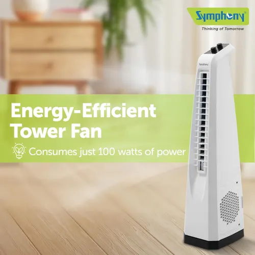 Symphony Surround Jr with Powerful 20 ft. air throw, Bladeless Turbo Throw, Enhanced Cooling & Air Quality (White) 5 Symphony Surround Jr with Powerful 20 ft. air throw, Bladeless Turbo Throw, Enhanced Cooling & Air Quality (White)