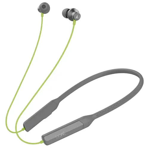 boAt Rockerz Apex Wireless Neckband with Spatial Bionic Sound powered by DIRAC, BEAST Mode, Seamless Touch Controls, 30 Hours Playback time (FunkLime)