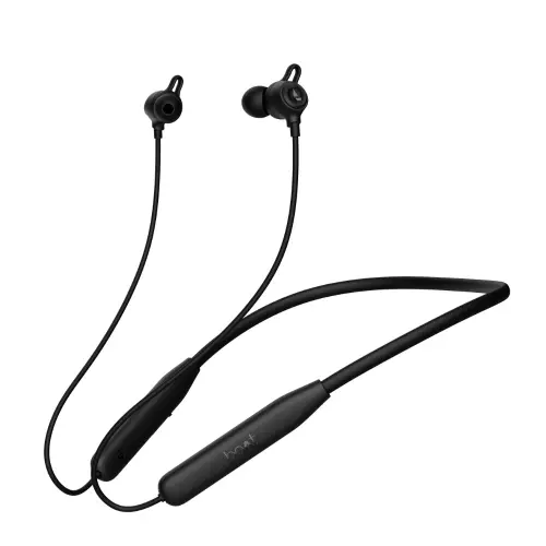 boAt Rockerz 109 Neckband with ENx Technology, ASAP Charge, IPX5 Water Resistance, 10mm Drivers (Active Black)