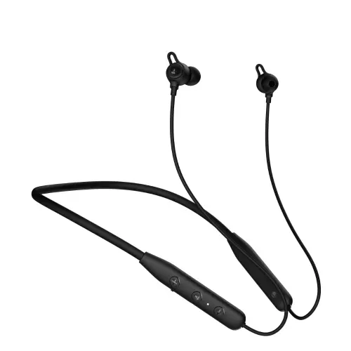 boAt Rockerz 109 Neckband with ENx Technology, ASAP Charge, IPX5 Water Resistance, 10mm Drivers (Active Black)
