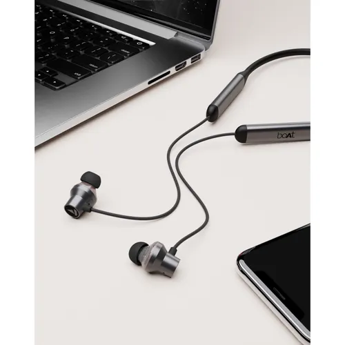 boAt Rockerz 280 ANC Neckband with ASAP Charge, IPX4 Water Resistance, 13mm drivers, ANC Up To 25 db (Gunmetal Black) 11 boAt Rockerz 280 ANC Neckband with ASAP Charge, IPX4 Water Resistance, 13mm drivers, ANC Up To 25 db (Gunmetal Black)