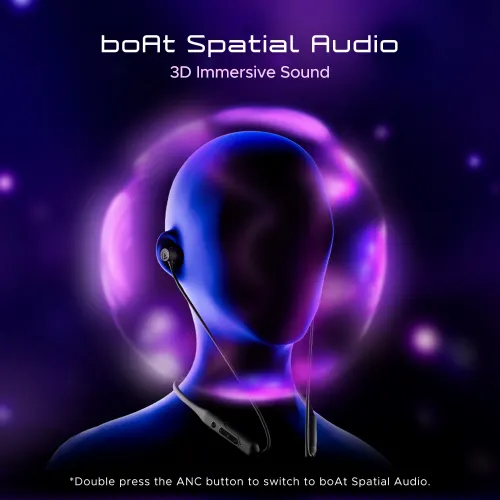 boAt Rockerz 255 ANC Neckband with 13 mm Drivers, 100 Hours Playtime, Active Noise Cancellation, 3 Mics (Raven Black) 5 boAt Rockerz 255 ANC Neckband with 13 mm Drivers, 100 Hours Playtime, Active Noise Cancellation, 3 Mics (Raven Black)