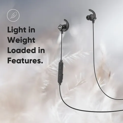 Mivi Conquer X Neckband with 14 Hours Playback, 10 mm Driver, Heavy Bass, Bluetooth 5.1, IPX5 Splash proof (Black) 7 Mivi Conquer X Neckband with 14 Hours Playback, 10 mm Driver, Heavy Bass, Bluetooth 5.1, IPX5 Splash proof (Black)