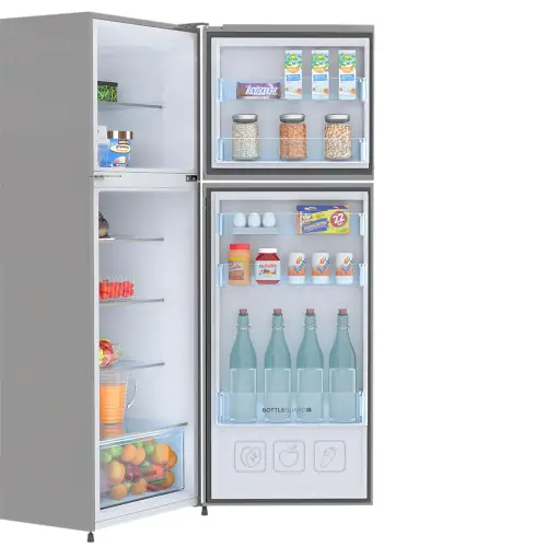 Haier 240 Litres 2 Star Frost Free Double Door Convertible Refrigerator with Turbo Icing (HRF-2902BMS-P, Moon Silver) 5 Haier 240 Litres 2 Star Frost Free Double Door Convertible Refrigerator with Turbo Icing (HRF-2902BMS-P, Moon Silver)