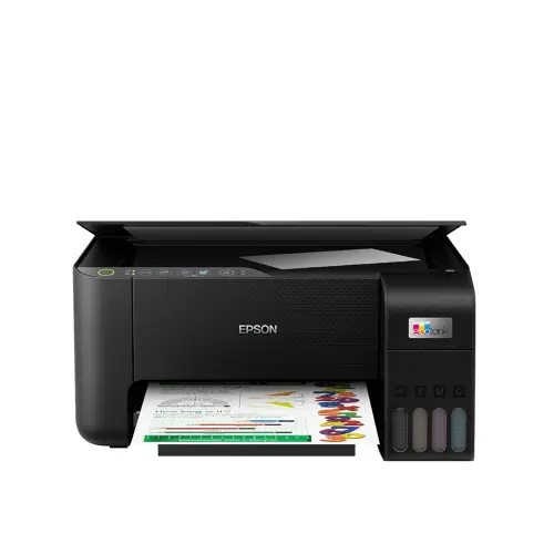 Epson L3250 Multi-function WiFi Color Inkjet Printer (Color Page Cost: 9 Paise | Black Page Cost: 24 Paise) Black