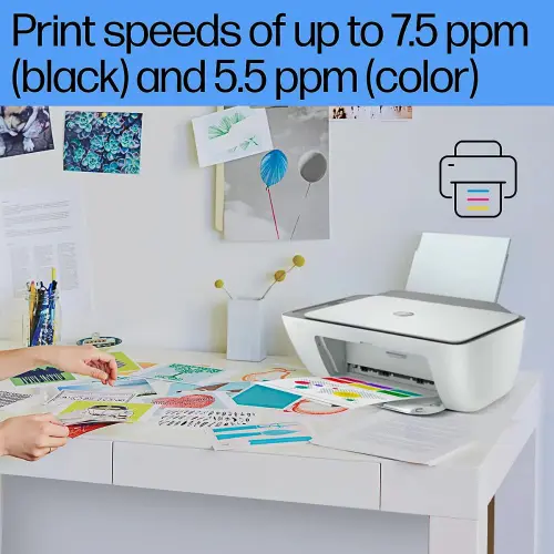 HP Deskjet Ink Advantage 2776 Wireless Color All-in-One Inkjet Printer (Icon LCD Display, 7FR27B, Black) 8 HP Deskjet Ink Advantage 2776 Wireless Color All-in-One Inkjet Printer (Icon LCD Display, 7FR27B, Black)