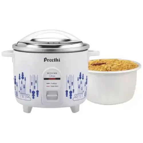 Preethi Electric Cooker Glitter with Double Pan