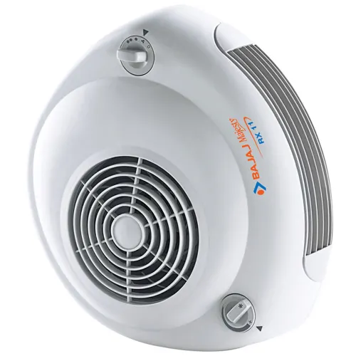 Bajaj Majesty RX11 Heat Convector Room Heater with Adjustable Thermostat, Cool-Touch Housing, Neat Clean Operation, Dual-Purpose (White)