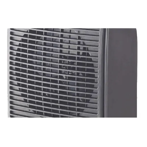 Bajaj Majesty Fan Room Heater with 2000 Watts, Rotary Switch, Plastic Body Material (Black, RFX2)