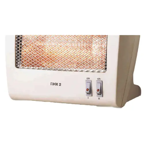Bajaj Room Heater with 2 Heat Setting, Nickle Chrome Plated Mesh Grid (RHX-2)