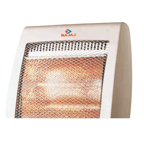 Bajaj Room Heater with 2 Heat Setting, Nickle Chrome Plated Mesh Grid (RHX-2)