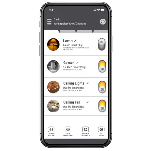 Oakter Smart Home Kit (Smart Plugs with Quadra Smart Box) 3 Oakter Smart Home Kit (Smart Plugs with Quadra Smart Box)