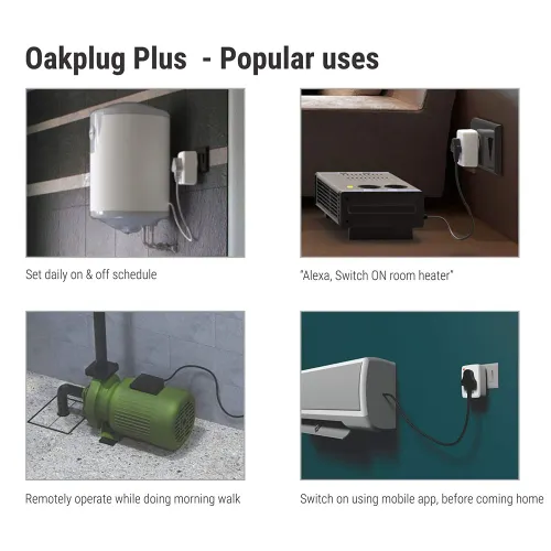 Oakter Smart Home Kit (Smart Plugs with Quadra Smart Box) 6 Oakter Smart Home Kit (Smart Plugs with Quadra Smart Box)