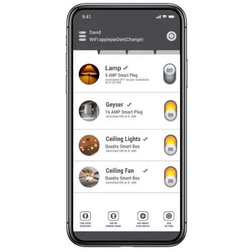 Oakter Smart Home & Intelli-Cam Kit (Smart plugs, Quadra Smart Box and Oakview Smart Camera) 4 Oakter Smart Home & Intelli-Cam Kit (Smart plugs, Quadra Smart Box and Oakview Smart Camera)