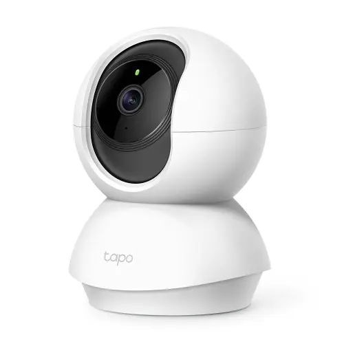 Tapo TP-Link C210 360Â° 3MP Full HD 2304 X 1296P Video Pan/Tilt Smart Wi-Fi Security Camera | Alexa Enabled | 2-Way Audio| Night Vision| Motion Detection | Indoor CCTV White