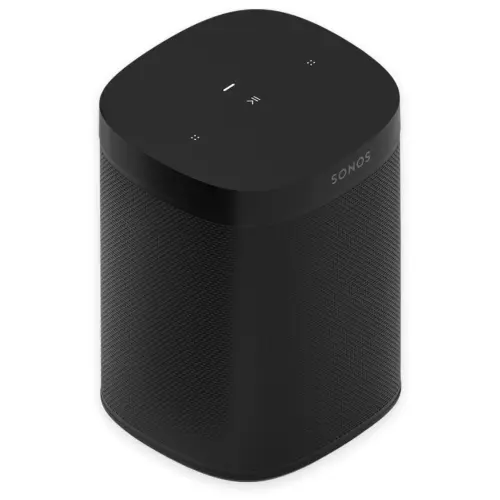 Sonos One SL S22 Smart Wi-Fi Speaker Works with AirPlay 2 on Apple Devices iOS 11.4 and Higher, Humidity Resistant (Black)
