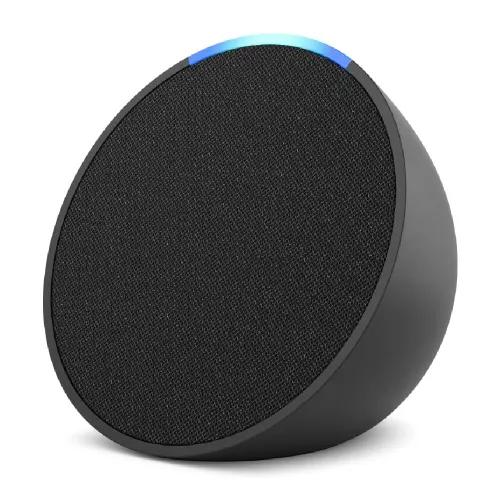 Amazon Echo Pop Smart Speaker with 1.95â?(49.5 mm) front-firing speaker, Lossless High Definition, WiFi Connectivity (Black)