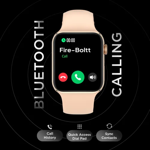 Fire-Boltt Visionary with AMOLED Display, 100+ Sports Mode, TWS Connection, Voice Assistance, IP68 Rating (Gold) 3 Fire-Boltt Visionary with AMOLED Display, 100+ Sports Mode, TWS Connection, Voice Assistance, IP68 Rating (Gold)