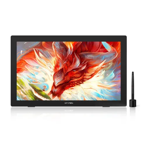XP Pen Artist 24 Drawing Display Tablet (FHD) with Battery-free P05R Stylus, 8192 Pressure Levels, Anti-Glare, 1920 x 1080 Pixels Display (Black)