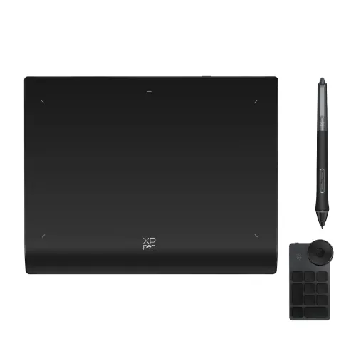 XP Pen Deco Pro (Gen 2) LW Drawing Tablet with X3 Pro Smart Chip Stylus, 16K Pressure Levels, Bluetooth 5.0, Anti-Glare (Black)