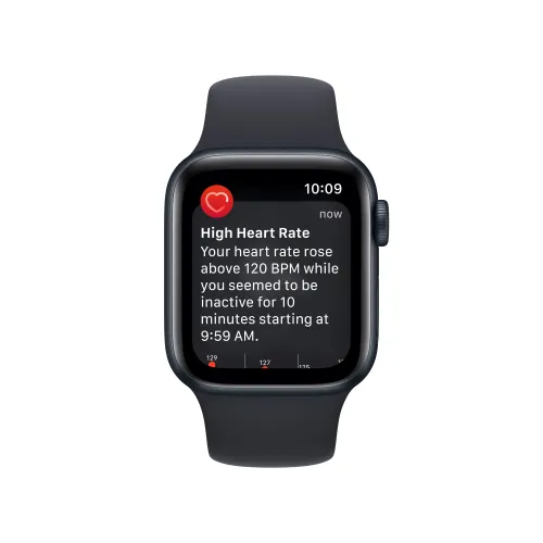 Apple Watch SE (2nd Gen) 40 mm Midnight Aluminium Case with Midnight Sport Band (GPS)