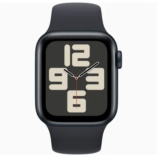 Apple Watch SE (40mm, GPS + Cellular) Midnight Aluminium Case with Midnight Sport Band - M/L (Band fits 150-200mm wrists)