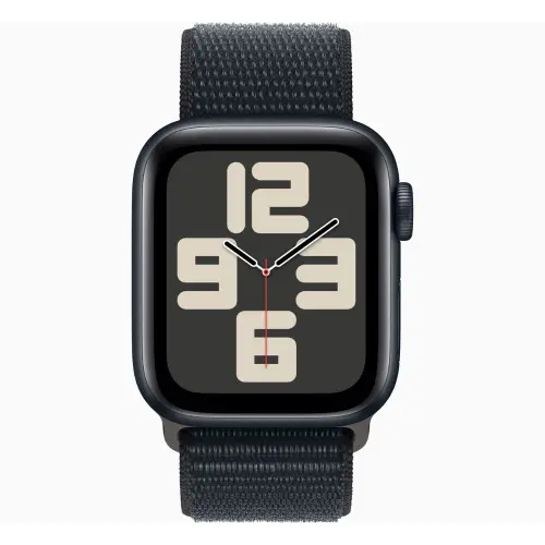 Apple Watch SE (40mm, GPS + Cellular) Midnight Aluminium Case with Midnight Sport Loop