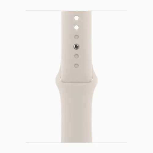 Apple Watch SE (40mm, GPS) Starlight Aluminium Case Starlight Sport Band - S/M (Band fits 130-180mm wrists)