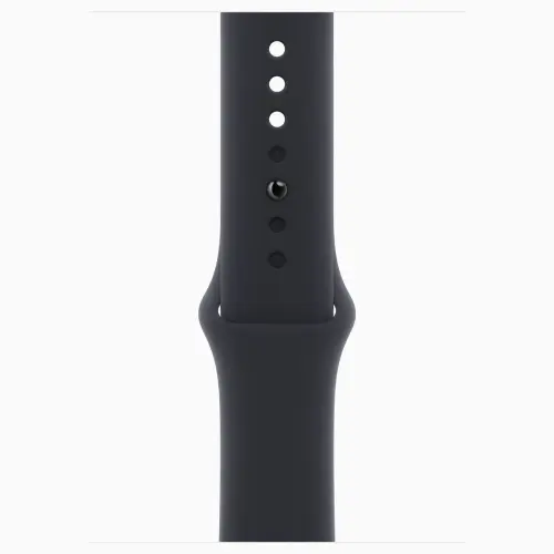 Apple Watch SE (44mm, GPS + Cellular) Midnight Aluminium Case with Midnight Sport Band -S/M (Band fits 130-180mm wrists)