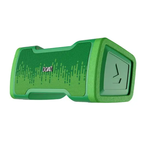 boAt Stone 1000v2 with 14W Powerful Stereo Sound, Up to 8hrs Nonstop Playback, Travel & Party Booster, 3000mah Battery (Goblin Green)