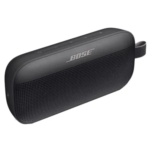 Bose SoundLink Flex Portable Bluetooth Speaker with PositionIQ Technology,12 Hours of Battery Life, (Black)