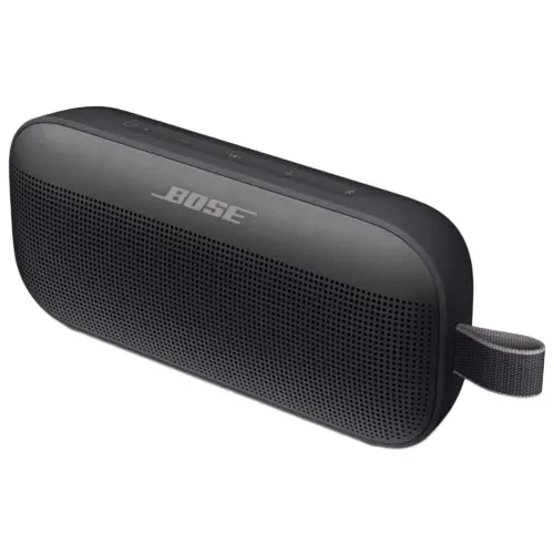Bose SoundLink Flex Portable Bluetooth Speaker with PositionIQ Technology,12 Hours of Battery Life, (Black)
