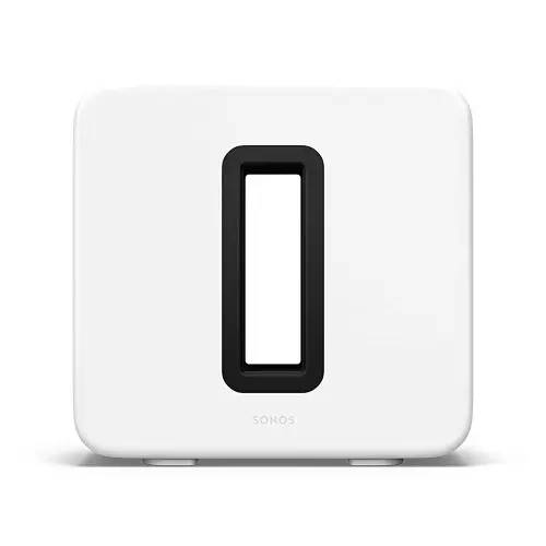 Sonos Sub (Gen 3) Wireless Subwoofer with Pure bass, 25 Hz Frequency Response (White)