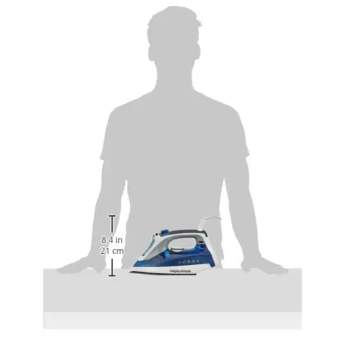 Morphy Richards Super Glide 2000 W Steam Iron With Ceramic-Coated Soleplate (Blue & White) 13 Morphy Richards Super Glide 2000 W Steam Iron With Ceramic-Coated Soleplate (Blue & White)