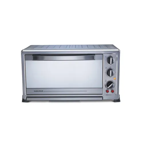 Morphy Richards 60 RCSS OTG Oven | 60L Large Capacity | Motorised Rotisserie | Stainless Steel Body | Mirror Finish Door | 2 Year Warranty