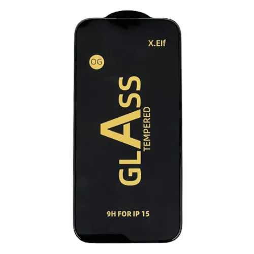 Alfred Victor Tempered Glass Screen Guard for iPhone 15