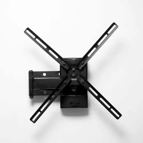 RD Mount TV Wall Mount with 3D Adjustments for LED/LCD TV up to 22-50 inches (Black)