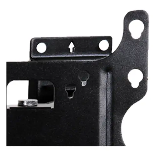 RD Mount TV Wall Mount with 3- Dimensional Adjustments for LED/LCD (Black, RW 9820-6)