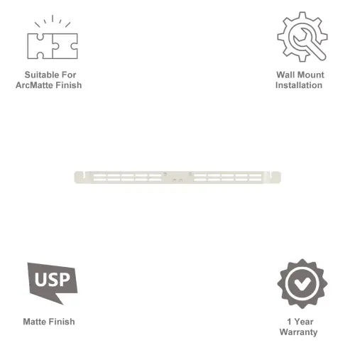 Sonos Arc Wall Mount For Sonos Arc Sound Bar (SNS-ARCWM, White)