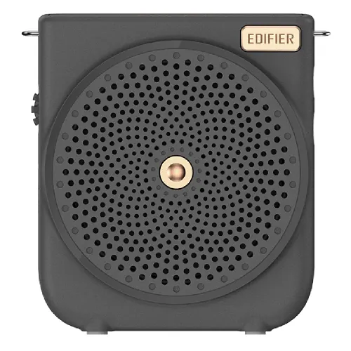 EDIFIER MF3 Portable Voice Amplifier with 3W Output Power, Up to 20 Hours Battery Life, Anti-Howling Microphone (Black)