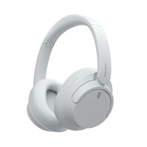 Sony WH-CH720N Wireless Headphones with Active Noise Cancellation, with Mic, Up To 35 Hours Playtime (White)