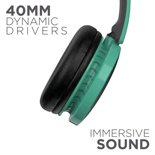 boAt Rockerz 370 Headphone with Bluetooth V5.0, 40mm Driver, Up to 12 Hours Playtime (Gregarious Green) 5 boAt Rockerz 370 Headphone with Bluetooth V5.0, 40mm Driver, Up to 12 Hours Playtime (Gregarious Green)