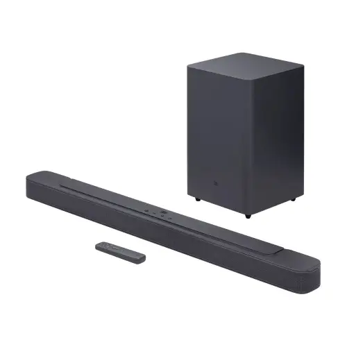 JBL Bar 2.1ch Deep Bass (MK2), 300W Soundbar with 6.5â?Down-Firing Wireless Subwoofer, Bluetooth 4.2, Built-in Dolby Digital, HDMI & Optical Connectivity