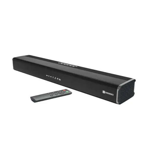 Portronics Sound Slick V Wireless Soundbar With 80W Sound Delivery, 3.5mm AUX Jack, Optical Input (Black)