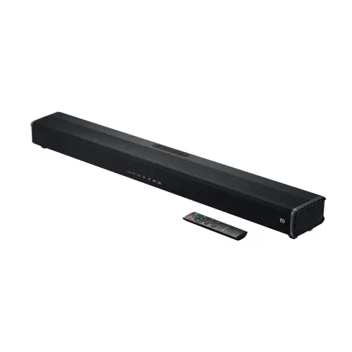 Portronics Sound Slick IV Wireless Soundbar With 120W Sound Delivery, 3.5mm AUX Jack, Optical Input, Different sound modes (Black)