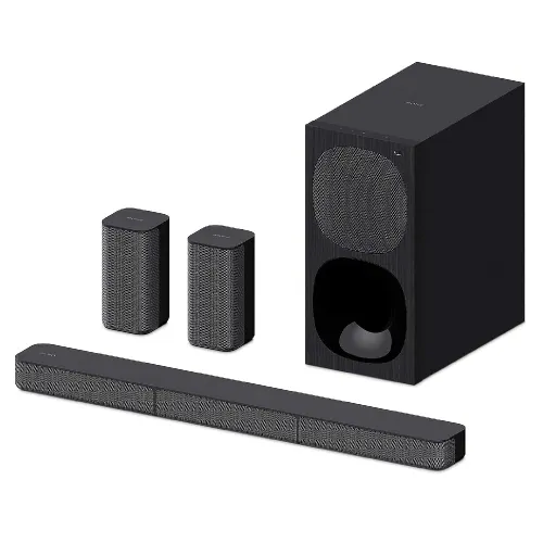 Sony HT-S20R 5.1ch Dolby Digital Soundbar for TV with subwoofer and Compact Rear Speakers, 5.1ch Home Theatre System,400W,Bluetooth & USB Connectivity, HDMI & Optical connectivity