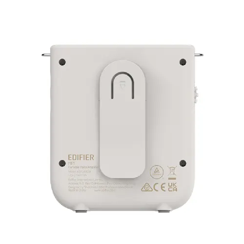 EDIFIER MF3 Portable Voice Amplifier with 3W Output Power, Up to 20 Hours Battery Life, Anti-Howling Microphone (White) 2 EDIFIER MF3 Portable Voice Amplifier with 3W Output Power, Up to 20 Hours Battery Life, Anti-Howling Microphone (White)