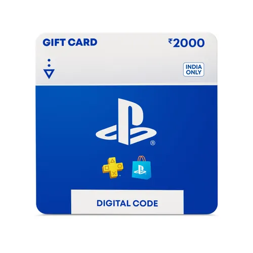 Rs.2000 Sony PlayStation Store Gift Card / Wallet Top-up Card (India Only)