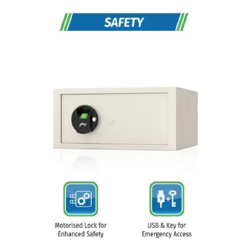 Godrej Home Safe 25 Litres Biometric Nx Pro (Ivory) 4 Godrej Home Safe 25 Litres Biometric Nx Pro (Ivory)